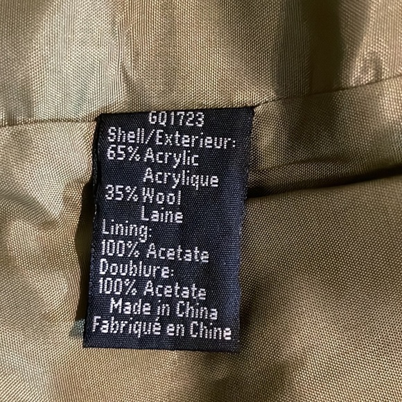 Sandra Angelozzi Green Boucle Trumpet Skirt Size 36 - Picture 16 of 16